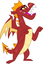 Size: 4000x5838 | Tagged: safe, alternate version, artist:melisareb, character:garble, species:dragon, episode:sweet and smoky, g4, my little pony: friendship is magic, .svg available, absurd resolution, cute, freckles, gardorable, male, simple background, solo, transparent background, vector