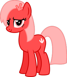 Size: 4000x4625 | Tagged: safe, artist:melisareb, derpibooru original, oc, oc only, oc:downvote, species:earth pony, species:pony, derpibooru, derpibooru ponified, g4, absurd resolution, cute, female, lidded eyes, looking at you, mare, meta, ocbetes, ponified, simple background, solo, transparent background, vector