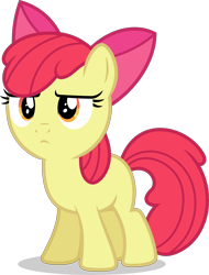 Size: 4000x5276 | Tagged: safe, artist:ambassad0r, character:apple bloom, episode:crusaders of the lost mark, g4, my little pony: friendship is magic, absurd resolution, simple background, solo, transparent background, vector