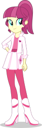 Size: 2000x6008 | Tagged: safe, artist:ambassad0r, character:majorette, character:sweeten sour, equestria girls:friendship games, g4, my little pony:equestria girls, alternate hairstyle, background human, majorette, new outfit, simple background, solo, sweeten sour, transparent background, vector
