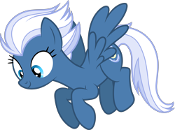 Size: 5000x3717 | Tagged: safe, artist:ambassad0r, artist:dashiesparkle, character:night glider, species:pegasus, species:pony, ponyscape, .svg available, cute, female, flying, glideabetes, mare, simple background, smiling, solo, transparent background, vector