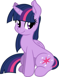 Size: 6000x7800 | Tagged: safe, artist:dfectivedvice, artist:mactavish1996, character:twilight sparkle, character:twilight sparkle (alicorn), species:alicorn, species:pony, absurd resolution, cute, female, mare, simple background, smiling, solo, transparent background, twiabetes, vector
