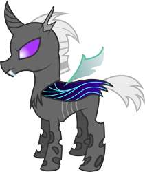Size: 4218x5000 | Tagged: safe, artist:ambassad0r, oc, oc only, species:changeling, .svg available, absurd resolution, changeling oc, simple background, solo, transparent background, vector