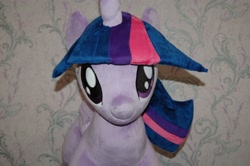 Size: 2400x1596 | Tagged: safe, artist:lanacraft, character:twilight sparkle, character:twilight sparkle (alicorn), species:alicorn, species:pony, bust, irl, photo, plushie