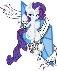 Size: 5000x6275 | Tagged: safe, artist:dfectivedvice, artist:quent0s, character:rarity, species:pony, species:unicorn, absurd resolution, ear fluff, eyelashes, eyeshadow, fabric, female, from above, horn, looking at you, makeup, mare, on back, pose, simple background, smiling, solo, transparent background, vector