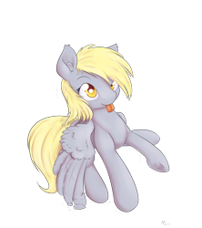 Size: 1375x1550 | Tagged: safe, artist:alasou, character:derpy hooves, species:pegasus, species:pony, blep, cute, derpabetes, female, mare, simple background, solo, tongue out, transparent background