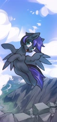 Size: 1789x3800 | Tagged: safe, artist:mirroredsea, oc, oc only, species:pegasus, species:pony, solo