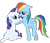 Size: 2516x2161 | Tagged: dead source, safe, artist:bronyforever23, character:rainbow dash, character:rarity, species:pegasus, species:pony, species:unicorn, ship:raridash, g4, duo, simple background, smiling, transparent background