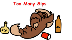 Size: 1478x834 | Tagged: safe, artist:riddleoflightning, oc, g4, alcohol, bean pony, beard, comic sans, drunk, facial hair, simple background, solo, text, transparent background