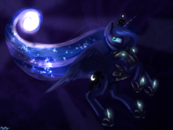 Size: 2048x1536 | Tagged: safe, artist:mystyswirl, character:princess luna, species:alicorn, species:pony, g4, solo