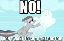 Size: 480x312 | Tagged: safe, edit, edited screencap, screencap, character:rainbow dash, episode:the return of harmony, g4, my little pony: friendship is magic, cloud, discorded, female, image macro, lasso, offscreen character, rope, solo
