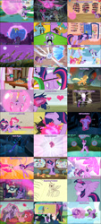 Size: 1800x4000 | Tagged: safe, edit, edited screencap, screencap, character:alula, character:applejack, character:aquamarine, character:aura, character:blues, character:boysenberry, character:coco crusoe, character:coloratura, character:cotton cloudy, character:double diamond, character:fluttershy, character:moondancer, character:noi, character:noteworthy, character:party favor, character:peach fuzz, character:pinkie pie, character:pipsqueak, character:piña colada, character:pluto, character:rainbow dash, character:rainy feather, character:rarity, character:ruby pinch, character:shady daze, character:snails, character:snips, character:spike, character:starlight glimmer, character:strike, character:sugar belle, character:super funk, character:sweet pop, character:tornado bolt, character:train tracks, character:truffle shuffle, character:twilight sparkle, character:twilight sparkle (alicorn), character:twist, species:alicorn, species:breezies, species:changeling, species:pony, episode:a canterlot wedding, episode:a dog and pony show, episode:amending fences, episode:boast busters, episode:it ain't easy being breezies, episode:it's about time, episode:lesson zero, episode:magic duel, episode:scare master, episode:secret of my excess, episode:sonic rainboom, episode:swarm of the century, episode:the crystal empire, episode:the cutie map, episode:the cutie re-mark, episode:the hooffields and mccolts, episode:the mane attraction, episode:the return of harmony, episode:twilight time, episode:winter wrap up, g4, my little pony: friendship is magic, beam, bubble of silence, dark magic, elements of harmony, female, force field, future twilight, gallop j. fry, haycartes' method, lemon daze, levitation, little red, magic, mare, paper twilight, parasprite, piña cutelada, rainy feather, s5 starlight, self-levitation, spell, sweet pop, telekinesis, teleportation, twilight burgkle, ursa minor, wall of tags, want it need it