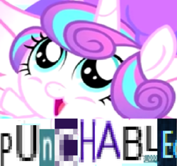 Size: 1070x1004 | Tagged: safe, edit, edited screencap, screencap, character:princess flurry heart, /mlp/, spoiler:s06, drama, expand dong, exploitable meme, female, flurry heart drama, implied abuse, meme, needs more jpeg, op is a duck, op is trying to start shit, punchable, solo