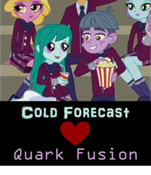 Size: 652x753 | Tagged: safe, edit, edited screencap, screencap, character:cold forecast, character:crystal lullaby, equestria girls:friendship games, g4, my little pony: equestria girls, my little pony:equestria girls, background human, clothing, cold fusion, crystal prep academy uniform, peter bread, peter bread owlseye, quark fusion, quarkcast, school uniform, shipping, skirt, taffy shade