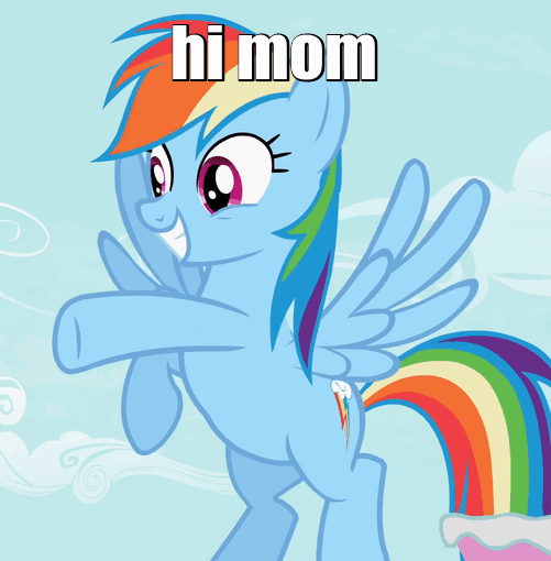 Size: 501x510 | Tagged: safe, edit, edited screencap, screencap, character:rainbow dash, episode:the mysterious mare do well, g4, my little pony: friendship is magic, animated, caption, cute, dashabetes, flying, meme, text