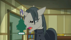 Size: 1664x930 | Tagged: safe, edit, screencap, episode:a hearth's warming tail, g4, my little pony: friendship is magic, air freshener, discovery family logo, professor flintheart, severus snape, solo