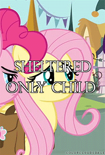 Size: 217x320 | Tagged: safe, edit, edited screencap, screencap, character:fluttershy, character:pinkie pie, animated, caption, critical research failure, image macro, meme, wrong