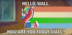 Size: 1280x632 | Tagged: safe, edit, edited screencap, screencap, character:rainbow dash, equestria girls:legend of everfree, g4, my little pony: equestria girls, my little pony:equestria girls, clothing, image macro, meme, power out of control, rainbow crash, shoes, sneakers, text