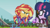 Size: 1522x850 | Tagged: safe, edit, edited screencap, screencap, character:majesty, character:principal abacus cinch, character:sunset shimmer, character:twilight sparkle, character:twilight sparkle (scitwi), species:eqg human, equestria girls:friendship games, g1, g4, my little pony: equestria girls, my little pony:equestria girls, caption, jojo's bizarre adventure, magic capture device, parody, steel ball run, this will end in death