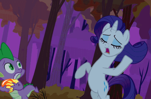 Size: 488x320 | Tagged: safe, edit, edited screencap, screencap, character:applejack, character:rarity, character:spike, character:twilight sparkle, species:changeling, species:dragon, species:pony, species:unicorn, episode:a canterlot wedding, episode:dragon quest, episode:friendship is magic, episode:sisterhooves social, episode:sonic rainboom, episode:the return of harmony, g4, my little pony: friendship is magic, animated, badass, butt bump, butt smash, caption, female, fight, image macro, kick, male, manny roar, manticore, mare, martial artist rarity, teeth grinding