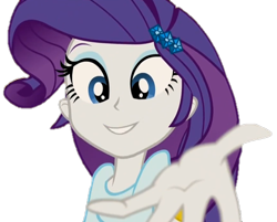Size: 448x361 | Tagged: safe, edit, edited screencap, screencap, character:rarity, equestria girls:rainbow rocks, g4, my little pony: equestria girls, my little pony:equestria girls, background removed, clothing, cropped, cute, female, hand, offering, reaching, reaching out, simple background, solo, take my hand, transparent background
