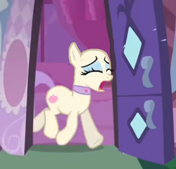Size: 724x696 | Tagged: safe, edit, edited screencap, screencap, character:vera, episode:the show stoppers, g4, my little pony: friendship is magic, bald, cropped, crying, exploitable, solo, vera's mane
