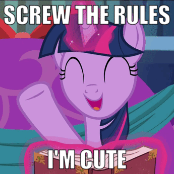 Size: 345x346 | Tagged: safe, edit, edited screencap, screencap, character:twilight sparkle, character:twilight sparkle (alicorn), species:alicorn, species:pony, episode:a hearth's warming tail, g4, my little pony: friendship is magic, adorkable, animated, cute, dork, female, gif, image macro, meme, out of character, solo, twiabetes