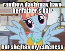 Size: 530x414 | Tagged: safe, edit, edited screencap, screencap, character:windy whistles, species:pony, episode:parental glideance, g4, my little pony: friendship is magic, cute, image macro, meme, solo, windybetes