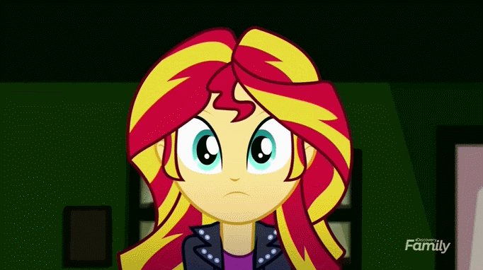 Size: 682x382 | Tagged: safe, edit, screencap, character:ray, character:sunset shimmer, episode:pet project, eqg summertime shorts, g4, my little pony: equestria girls, my little pony:equestria girls, animal, animated, cute, eyes on the prize, gif, glow, grin, happy, heart, leopard gecko, lidded eyes, lizard, meme origin, open mouth, ray, shimmerbetes, shimmering the gecko, smiling, speed up, squee, talking