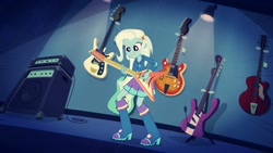 Size: 1280x720 | Tagged: safe, edit, edited screencap, screencap, character:trixie, episode:guitar centered, g4, my little pony: equestria girls, my little pony:equestria girls, female, solo