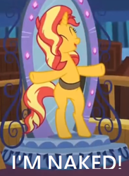 Size: 418x570 | Tagged: safe, edit, edited screencap, screencap, character:sunset shimmer, equestria girls:forgotten friendship, g4, my little pony: equestria girls, my little pony:equestria girls, nudity, we don't normally wear clothes