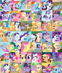 Size: 1025x1205 | Tagged: safe, edit, screencap, character:applejack, character:fluttershy, character:pinkie pie, character:rainbow dash, character:rarity, character:spike, character:twilight sparkle, ship:appledash, ship:applepie, ship:appleshy, ship:applespike, ship:flutterdash, ship:flutterpie, ship:flutterspike, ship:omniship, ship:pinkiedash, ship:rainbowspike, ship:raridash, ship:rarijack, ship:rarilight, ship:raripie, ship:rarishy, ship:sparity, ship:twidash, ship:twijack, ship:twinkie, ship:twishy, ship:twispike, season 1, female, lesbian, male, mane seven, mane six, out of context, polyamory, season 2, season 3, shipping, straight