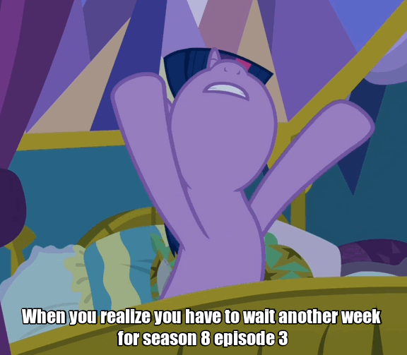 Size: 576x503 | Tagged: safe, edit, edited screencap, screencap, character:twilight sparkle, character:twilight sparkle (alicorn), species:alicorn, species:pony, episode:school daze, g4, my little pony: friendship is magic, animated, female, hype, in-universe pegasister, nose in the air, panic, reaction image, solo, twilighting, volumetric mouth, waving