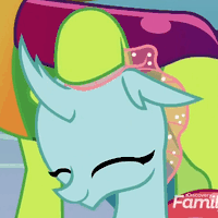 Size: 200x200 | Tagged: safe, edit, screencap, character:ocellus, character:thorax, species:changeling, species:reformed changeling, episode:school daze, g4, my little pony: friendship is magic, animated, cropped, cute, cuteling, dawwww, diaocelles, edited edit, extreme speed animation, eyes closed, female, floppy ears, gif, male, noogie, petting, smiling, solo focus, vibrating