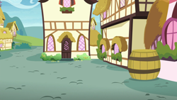 Size: 1920x1080 | Tagged: safe, edit, edited screencap, screencap, episode:the maud couple, g4, my little pony: friendship is magic, background, no pony, ponyville, street