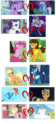 Size: 900x2000 | Tagged: safe, edit, edited screencap, screencap, character:applejack, character:bulk biceps, character:cheese sandwich, character:fluttershy, character:pinkie pie, character:quibble pants, character:rainbow dash, character:rarity, character:soarin', character:spike, character:trixie, character:twilight sparkle, character:twilight sparkle (alicorn), species:alicorn, species:pony, ship:cheesepie, ship:flutterbulk, ship:quibbledash, ship:soarinjack, ship:sparity, ship:twixie, .svg available, beefspike, female, heart, knight spike, lesbian, male, mane seven, mane six, shipping, shipping chart, straight, svg, vector