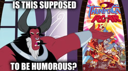 Size: 1280x719 | Tagged: safe, edit, edited screencap, screencap, character:lord tirek, species:centaur, episode:twilight's kingdom, g4, my little pony: friendship is magic, exploitable, exploitable meme, is this supposed to be humorous, male, meme, solo, thundercats, thundercats roar