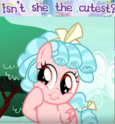 Size: 431x464 | Tagged: safe, edit, edited screencap, screencap, character:cozy glow, species:pony, episode:marks for effort, g4, my little pony: friendship is magic, caption, cozybetes, cropped, cute, expand dong, exploitable meme, female, filly, image macro, meme, solo, wow! glimmer