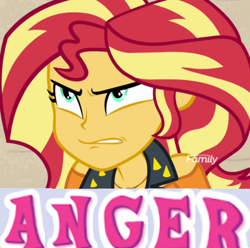 Size: 720x713 | Tagged: safe, edit, edited screencap, screencap, character:sunset shimmer, equestria girls:forgotten friendship, g4, my little pony: equestria girls, my little pony:equestria girls, caption, cropped, expand dong, exploitable meme, female, image macro, meme, solo