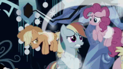 Size: 640x360 | Tagged: safe, edit, edited screencap, screencap, character:fluttershy, character:mean applejack, character:mean fluttershy, character:mean pinkie pie, character:mean rainbow dash, character:mean rarity, character:mean twilight sparkle, character:rainbow dash, character:tree of harmony, episode:the mean 6, g4, my little pony: friendship is magic, animated, bondage, clone, curtain, don't let your kids watch it, exploitable meme, imminent death, lazytown, meme, robbie rotten, sound, tentacles, tree of harmony, webm, you know for kids, you ruined everything