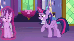 Size: 889x500 | Tagged: safe, edit, edited screencap, screencap, character:applejack, character:fluttershy, character:pinkie pie, character:princess celestia, character:princess luna, character:rainbow dash, character:rarity, character:starlight glimmer, character:trenderhoof, character:twilight sparkle, character:twilight sparkle (alicorn), character:twilight sparkle (unicorn), species:alicorn, species:pony, species:unicorn, episode:a royal problem, episode:daring don't, episode:luna eclipsed, episode:no second prances, episode:simple ways, episode:the crystal empire, episode:the cutie re-mark, g4, my little pony: friendship is magic, animated, compilation, female, levitation, magic, magical encouragement, mane six, mare, no sound, telekinesis, webm