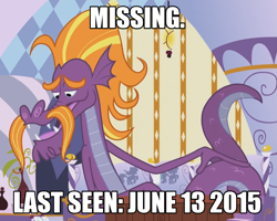 Size: 1051x841 | Tagged: safe, edit, edited screencap, screencap, character:steven magnet, species:sea serpent, episode:slice of life, g4, my little pony: friendship is magic, cropped, image macro, male, meme, missing, sea monster, solo