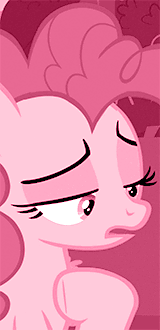 Size: 160x330 | Tagged: source needed, safe, edit, edited screencap, screencap, character:pinkie pie, episode:baby cakes, g4, my little pony: friendship is magic, animated, gif, monochrome