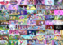 Size: 5914x4276 | Tagged: safe, edit, edited screencap, screencap, character:applejack, character:coco pommel, character:flash magnus, character:fluttershy, character:hoity toity, character:pinkie pie, character:radiance, character:rainbow dash, character:rarity, character:somnambula, character:spike, character:sweetie belle, character:twilight sparkle, character:twilight sparkle (alicorn), species:alicorn, species:pony, species:unicorn, episode:a canterlot wedding, episode:a dog and pony show, episode:a hearth's warming tail, episode:bats!, episode:boast busters, episode:dragon quest, episode:fame and misfortune, episode:filli vanilli, episode:forever filly, episode:green isn't your color, episode:hearth's warming eve, episode:it ain't easy being breezies, episode:keep calm and flutter on, episode:magical mystery cure, episode:make new friends but keep discord, episode:p.p.o.v. (pony point of view), episode:power ponies, episode:rarity investigates, episode:rarity takes manehattan, episode:scare master, episode:shadow play, episode:simple ways, episode:sisterhooves social, episode:sleepless in ponyville, episode:suited for success, episode:sweet and elite, episode:tanks for the memories, episode:testing testing 1-2-3, episode:the cart before the ponies, episode:the cutie re-mark, episode:the gift of the maud pie, episode:the return of harmony, episode:the ticket master, episode:too many pinkie pies, g4, my little pony: friendship is magic, absurd resolution, alternate hairstyle, butterfly wings, collage, compilation, detective rarity, female, mane six, mare, outfit catalog, princess platinum, punk, punkity, that pony sure does love dresses, wall of tags