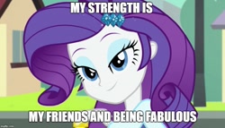 Size: 875x500 | Tagged: safe, edit, edited screencap, screencap, character:rarity, episode:player piano, equestria girls:rainbow rocks, g4, my little pony: equestria girls, my little pony:equestria girls, beautiful, fabulous, female, friendship, looking at you, solo