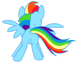 Size: 900x740 | Tagged: safe, edit, edited screencap, screencap, character:rainbow dash, featureless crotch, female, not a vector, plot, simple background, solo, transparent background