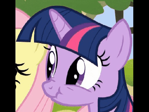 Size: 512x384 | Tagged: safe, edit, edited screencap, screencap, character:twilight sparkle, episode:feeling pinkie keen, episode:stare master, g4, my little pony: friendship is magic, angry, animated, cropped, gif, mane of fire, meme, rapidash twilight, scrunchy face, snout, vibrating