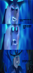 Size: 1144x2456 | Tagged: safe, edit, edited screencap, screencap, character:storm king, my little pony: the movie (2017), comic, how the grinch stole christmas, male, parody, screencap comic