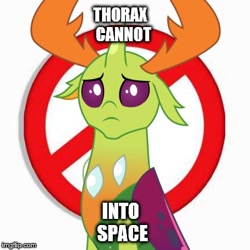 Size: 370x370 | Tagged: safe, edit, screencap, character:thorax, species:changeling, species:reformed changeling, antlers, caption, imgflip, looking at you, meme, poland, polandball, sad