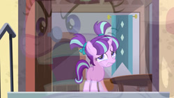 Size: 1280x720 | Tagged: safe, edit, edited screencap, screencap, character:starlight glimmer, species:pony, species:unicorn, crying, female, filly, filly starlight glimmer, quiet, ragelight glimmer, sad, yelling, younger